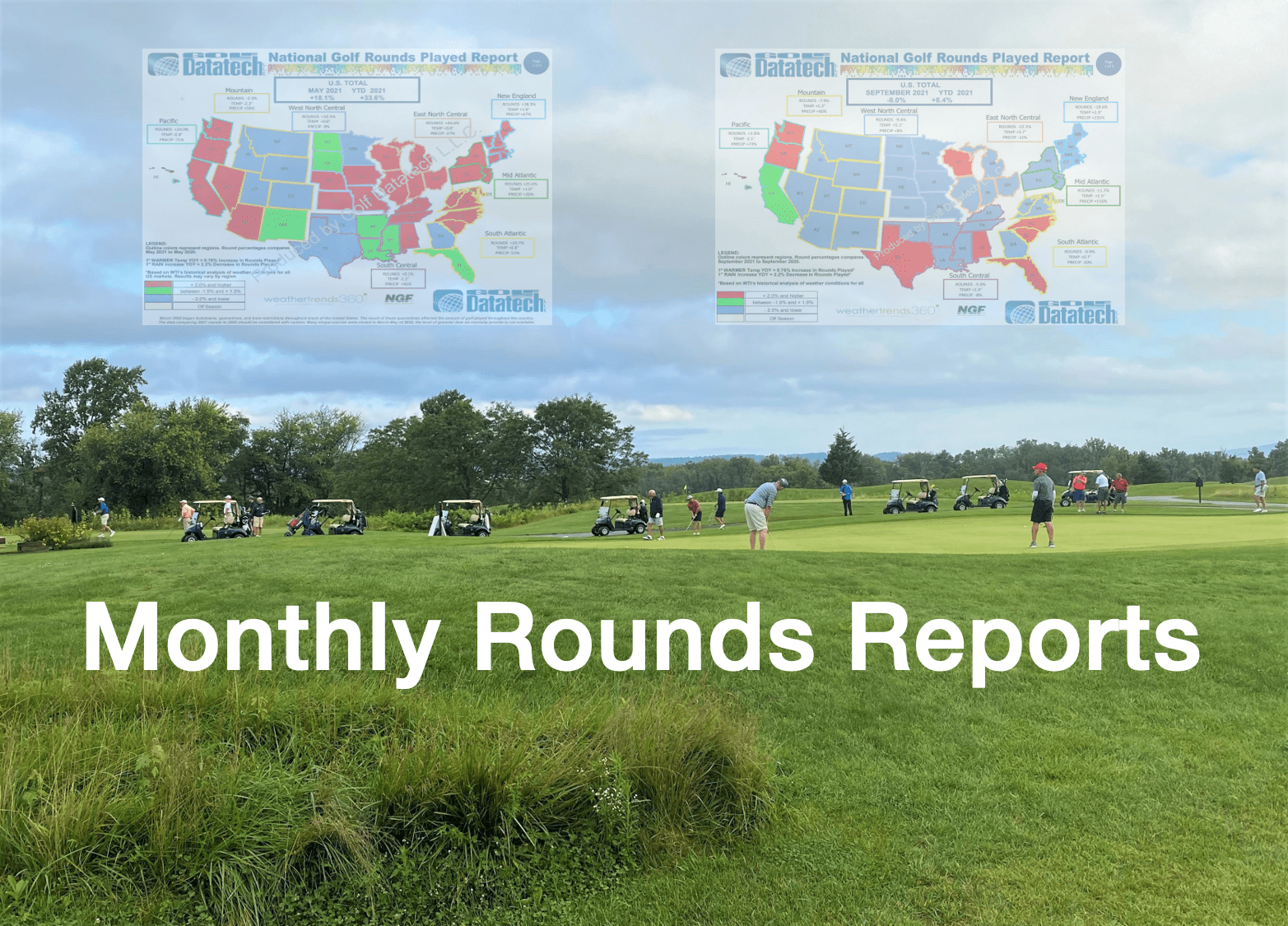 National Golf Foundation - September 2023 National Rounds Played