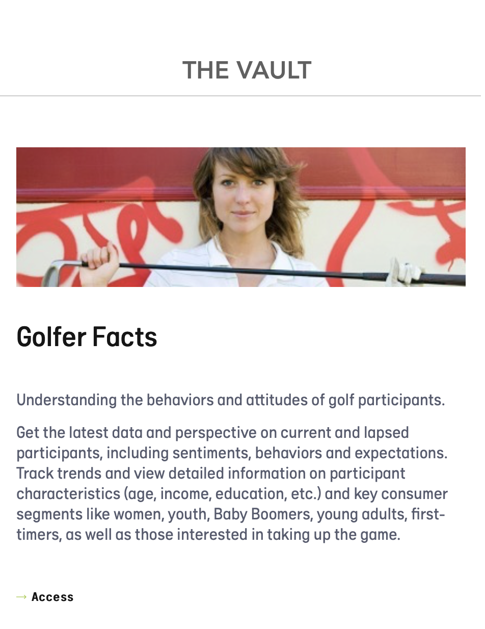 Golfer Facts Interactive Map