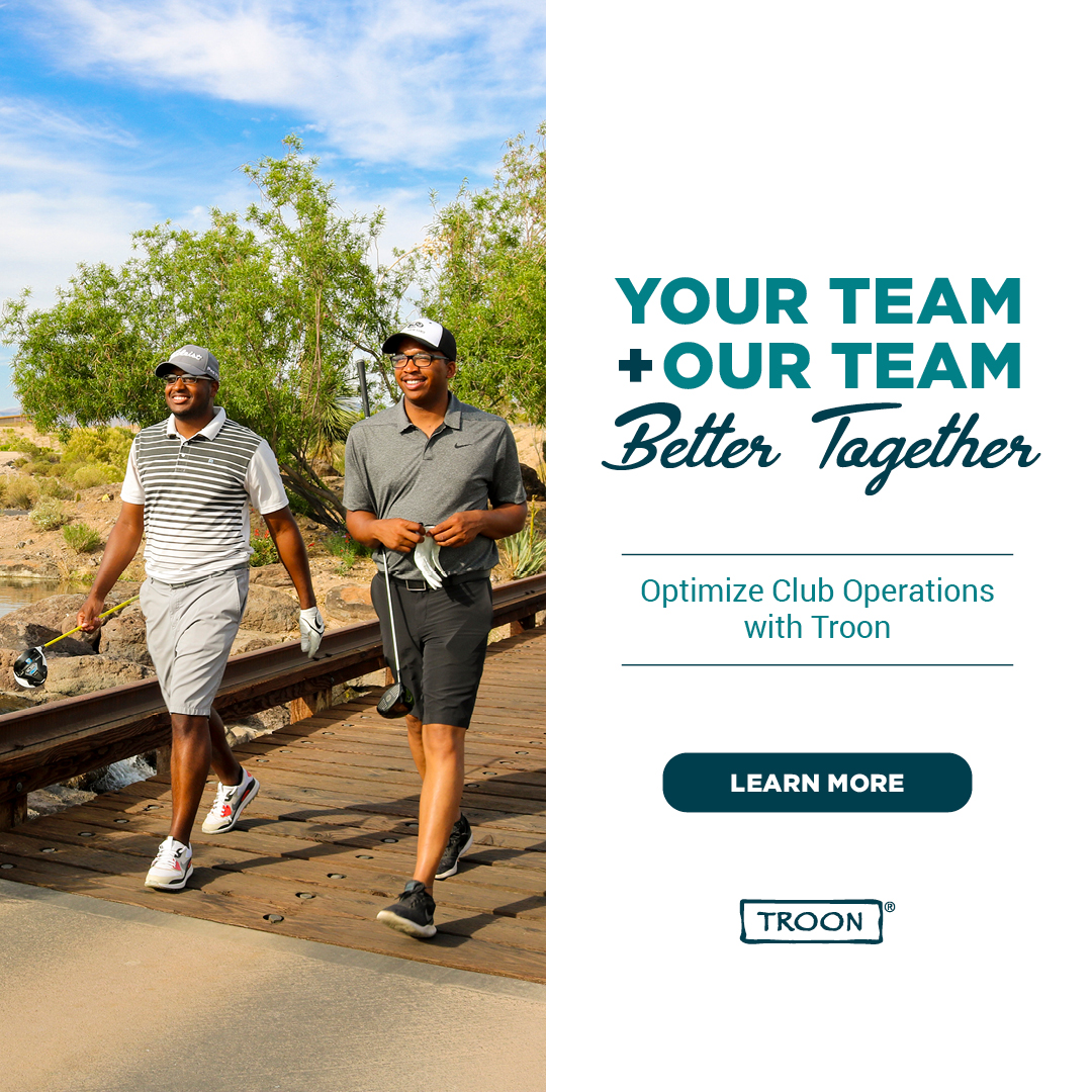 Troon Ad - Your Team + Our Team = Better Together