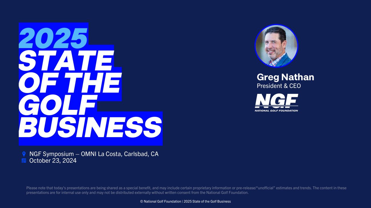 2025 State of the Golf Business Preview