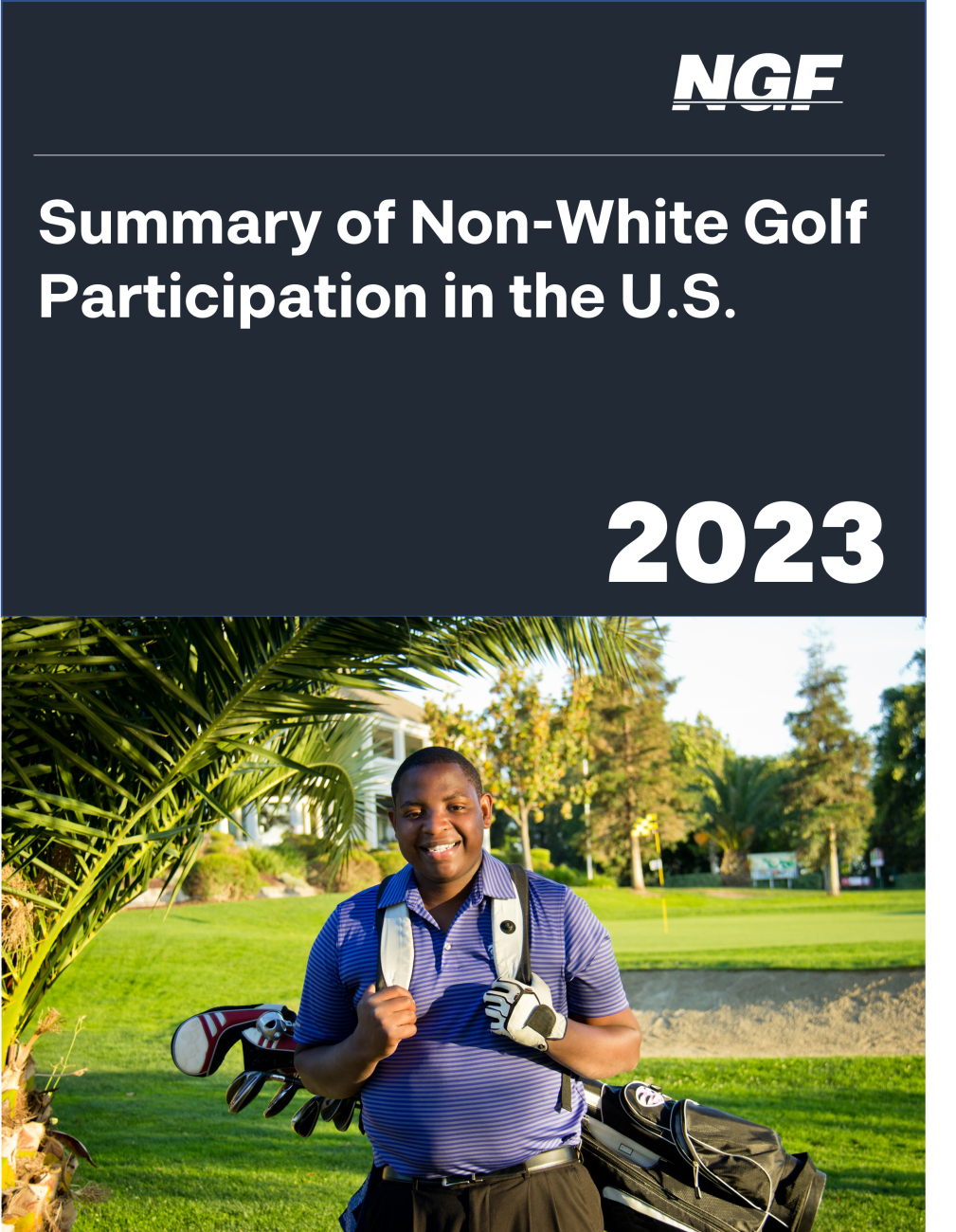 Summary of Non-Caucasian Golf Participation in the U.S. - 2023
