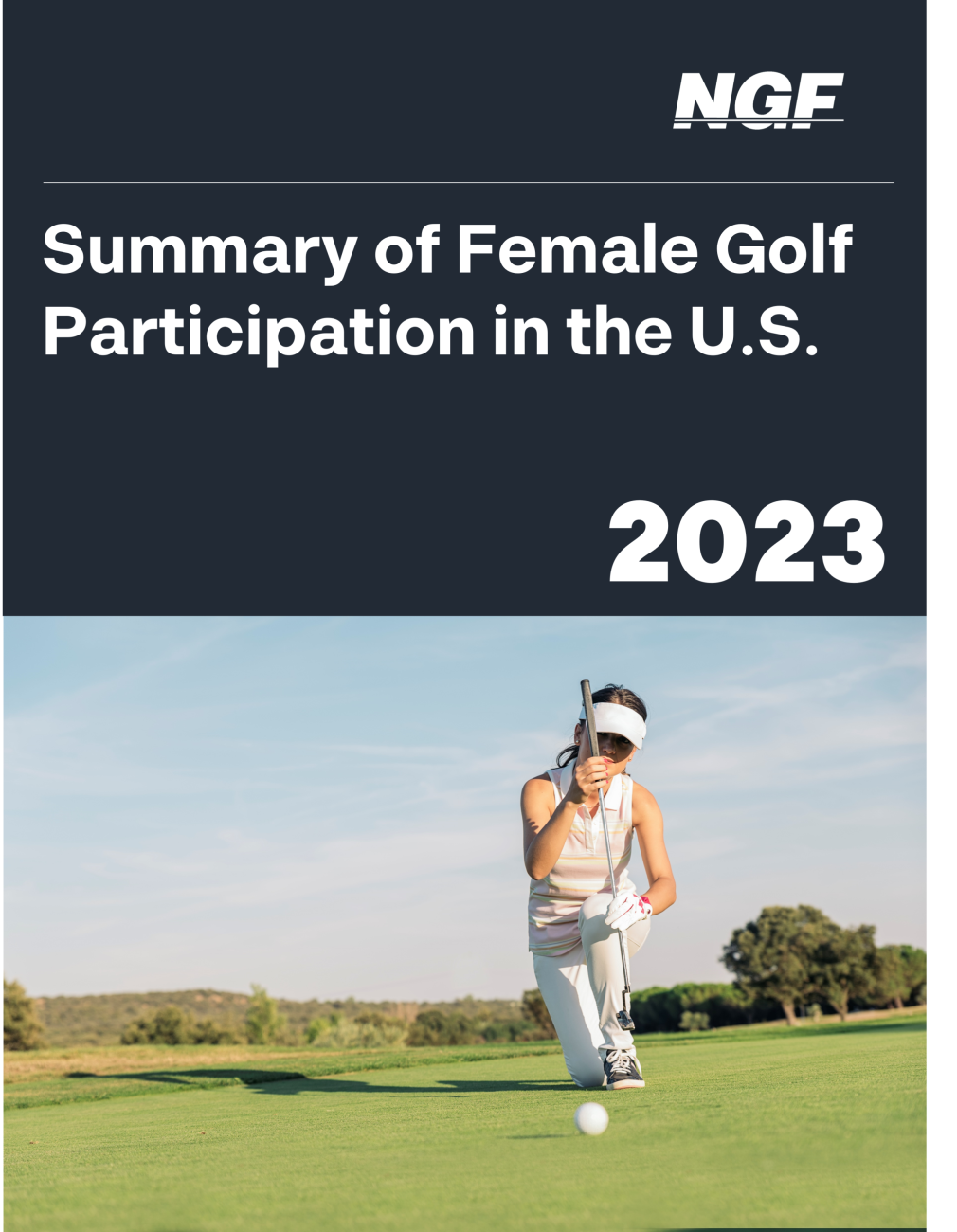Summary of Female Golf Participation in U.S. - 2023