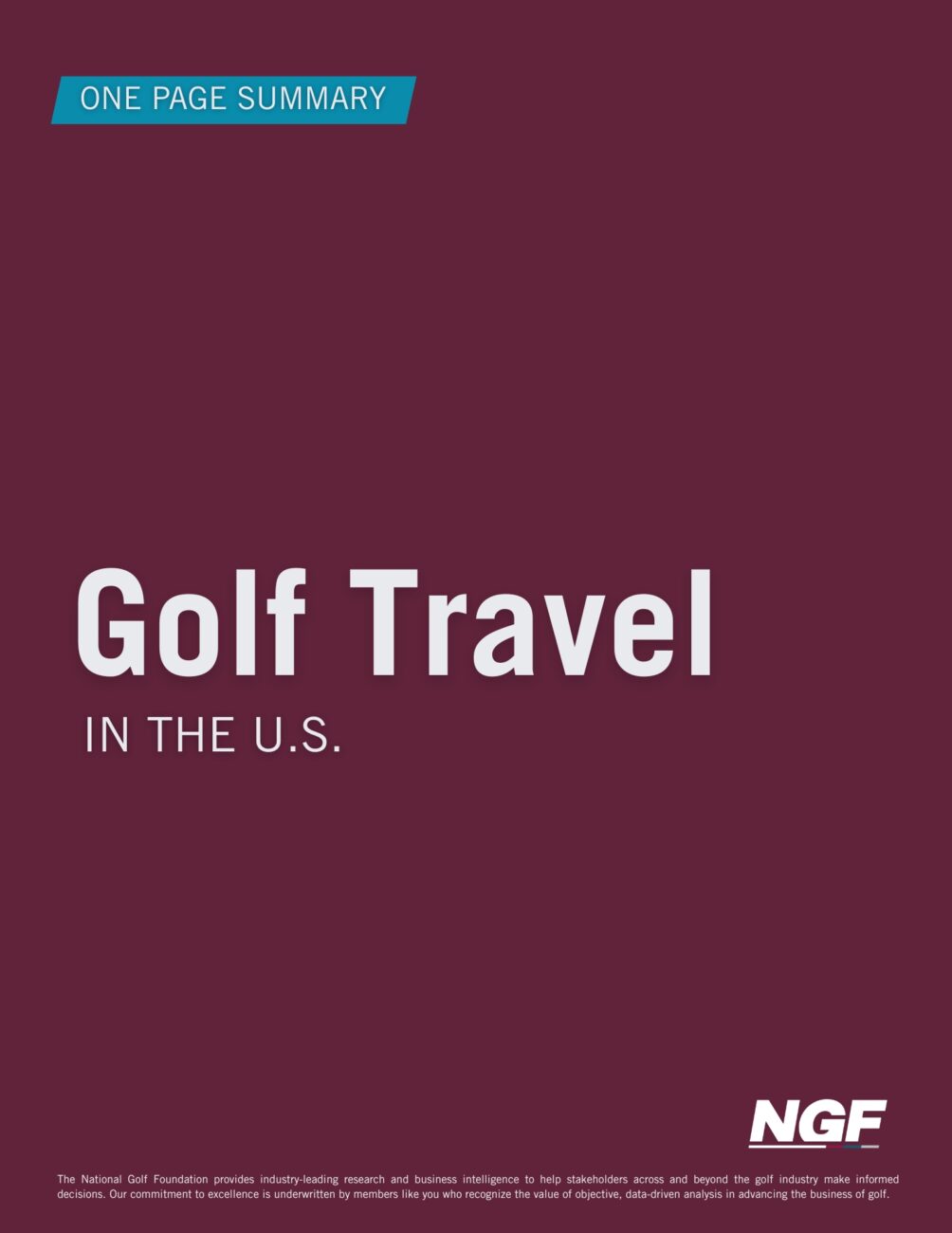 Golf Travel Summary