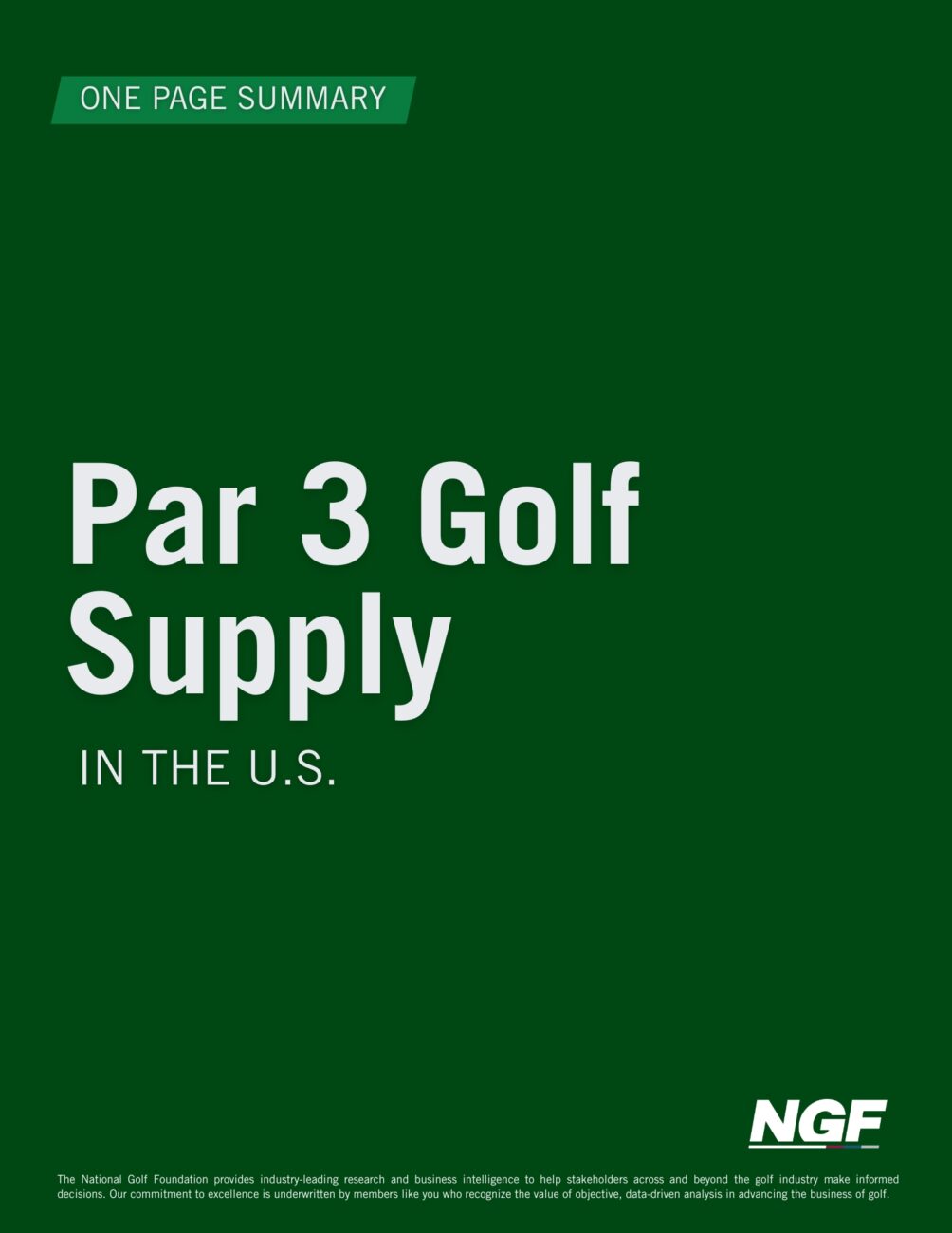 Summary of Par 3 Golf Supply 