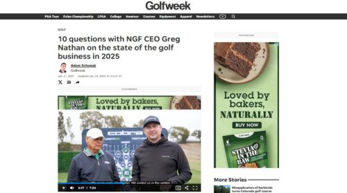 Golfweek – 10 Questions with NGF CEO Greg Nathan on the State of the Golf Business 