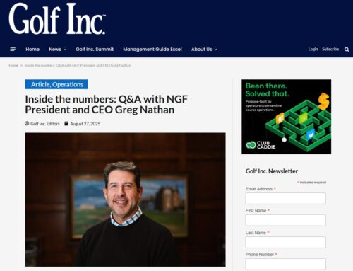 Greg Goes Inside the Numbers in Golf Inc. Q&A