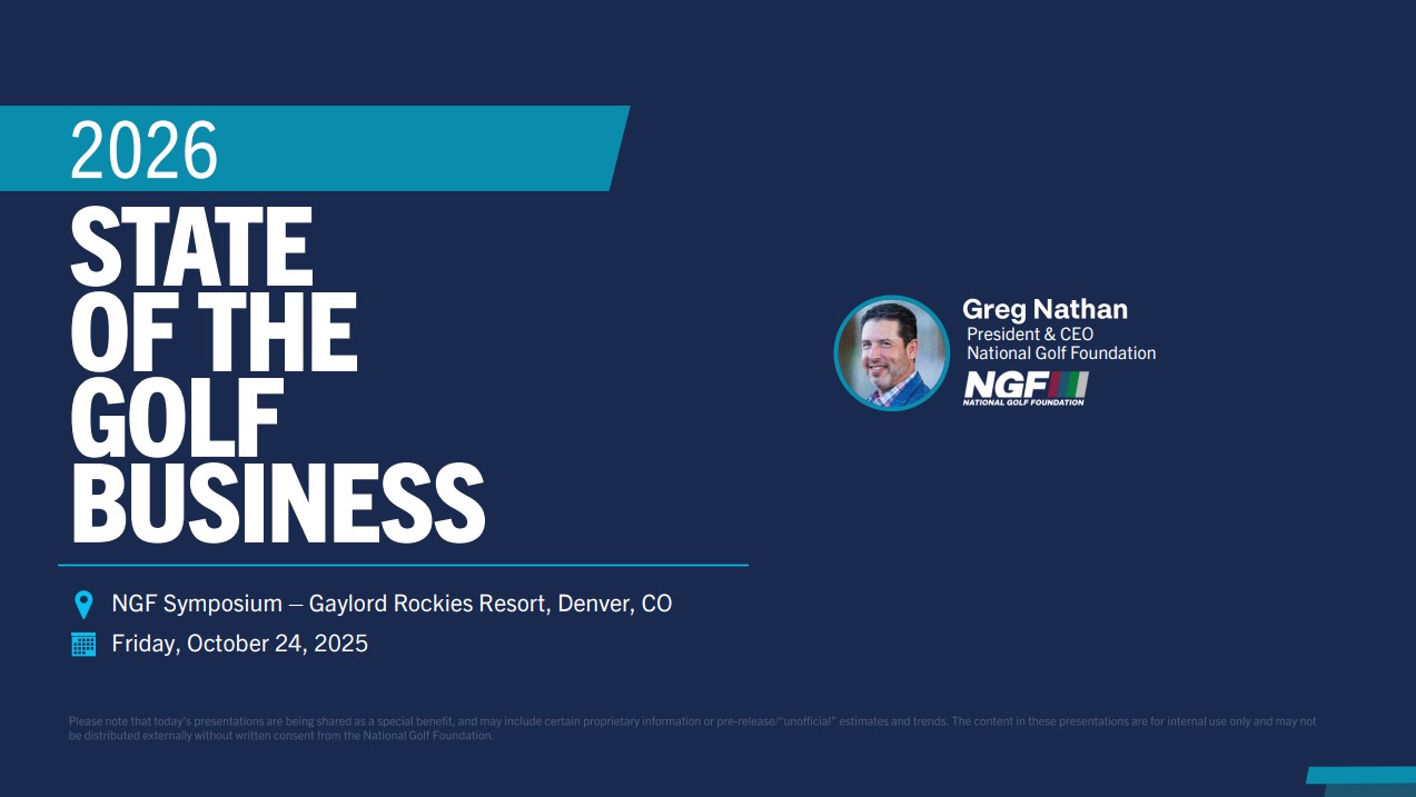 NGF State of the Golf Business - 2026 NGF State of the Golf Business - 2026
