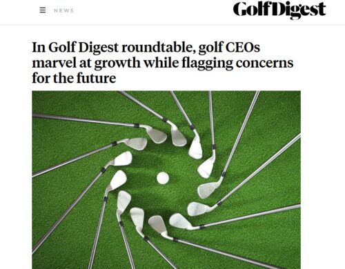 Golf Digest: Golf CEOs Marvel at Growth While Flagging Concerns