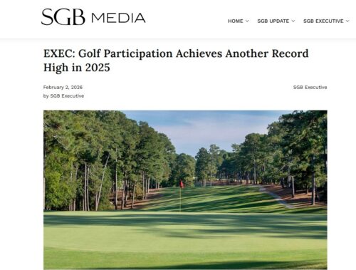 SGB Media: Golf Participation Achieves Another Record High in 2025