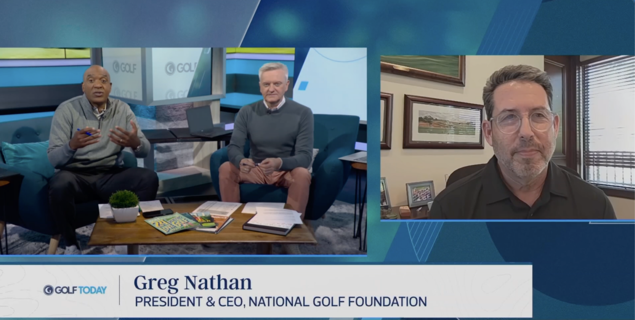 Greg Nathan Shares The State of the Golf Economy with Golf Channel’s Golf Today